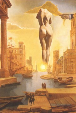 Salvador Dali Painting - Very Very Far Away Behind the Sun Salvador Dali